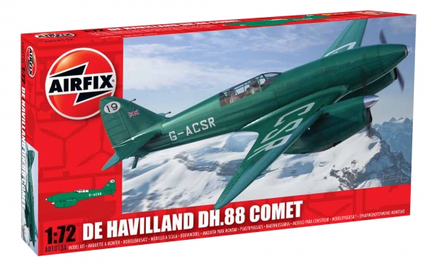 AIRFIX Aircraft Model Kits 01013A DE HAVILLAND DH.88 COMET